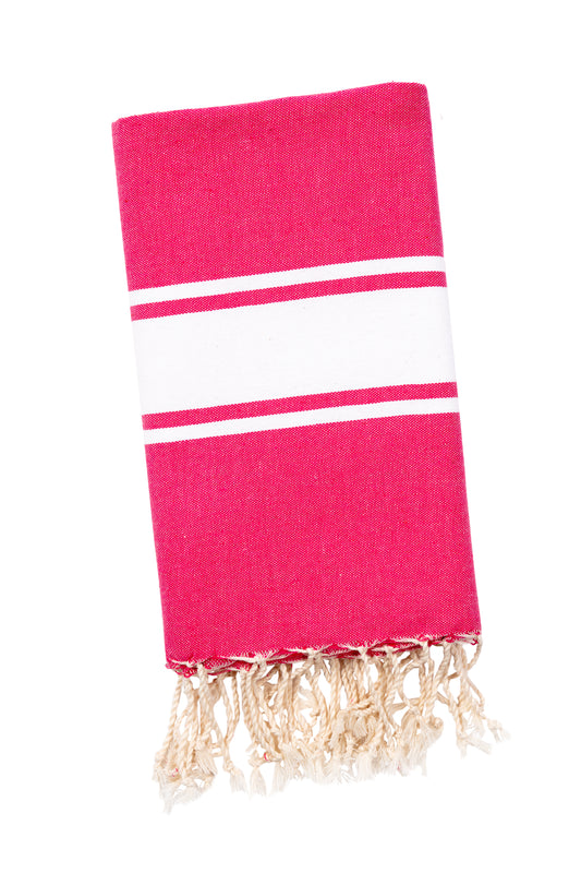 STRANDLIV Fouta Classic Fuchsia.