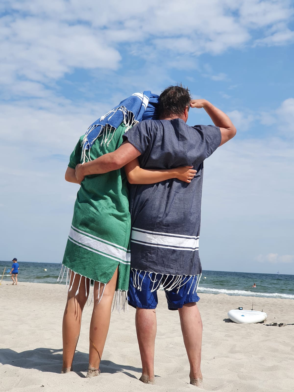 STRANDLIV Poncho True Navy