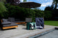 STRANDLIV x SNIB Fouta True Navy und ClassicBAG greelala