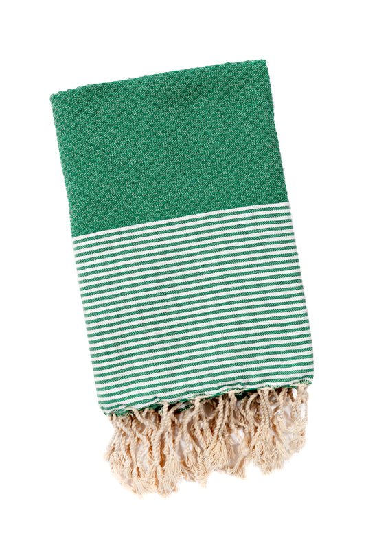 STRANDLIV Fouta Waben Jamaika Green.