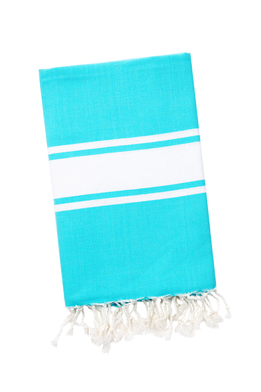 STRANDLIV Fouta Classic Aqua.