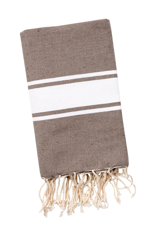 STRANDLIV Fouta Classic Taupe.