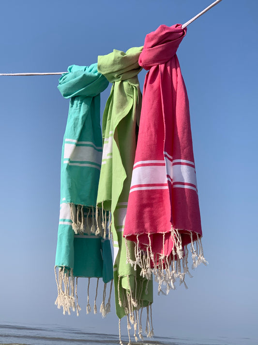 STRANDLIV Fouta Classic Fuchsia.