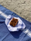 STRANDLIV Fouta XL Greek Blue.