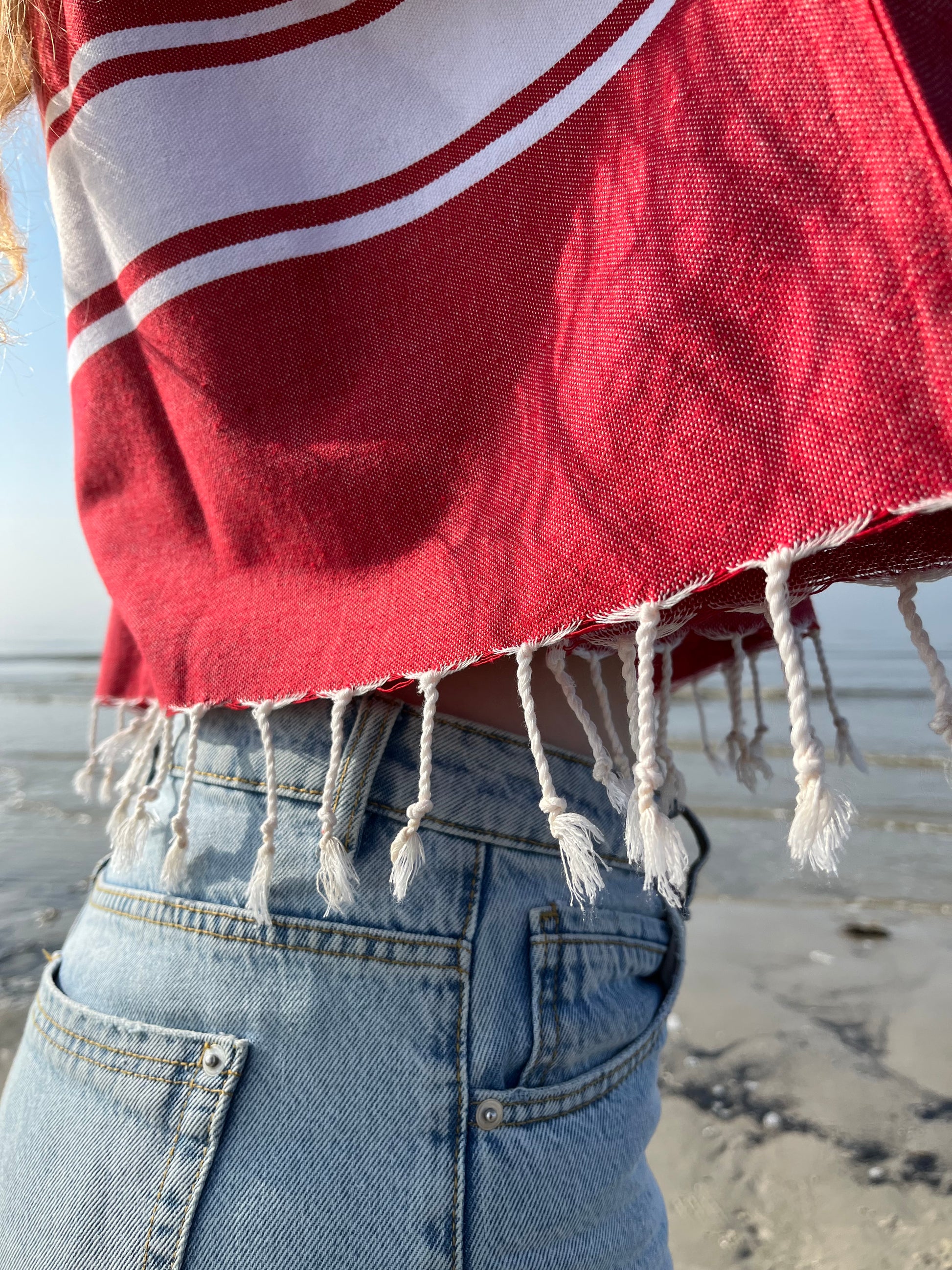 STRANDLIV Top Real Red.