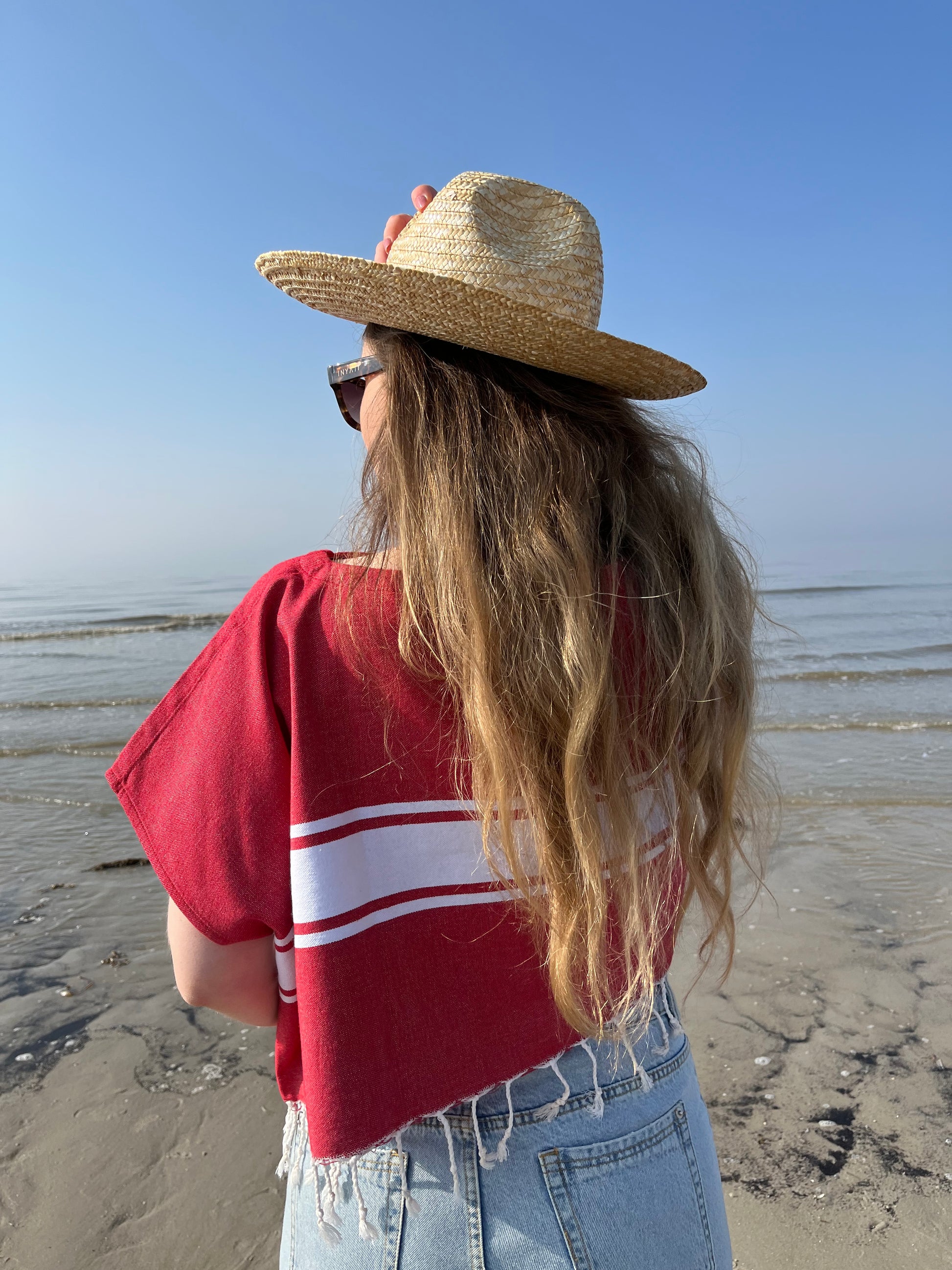 STRANDLIV Top Real Red.