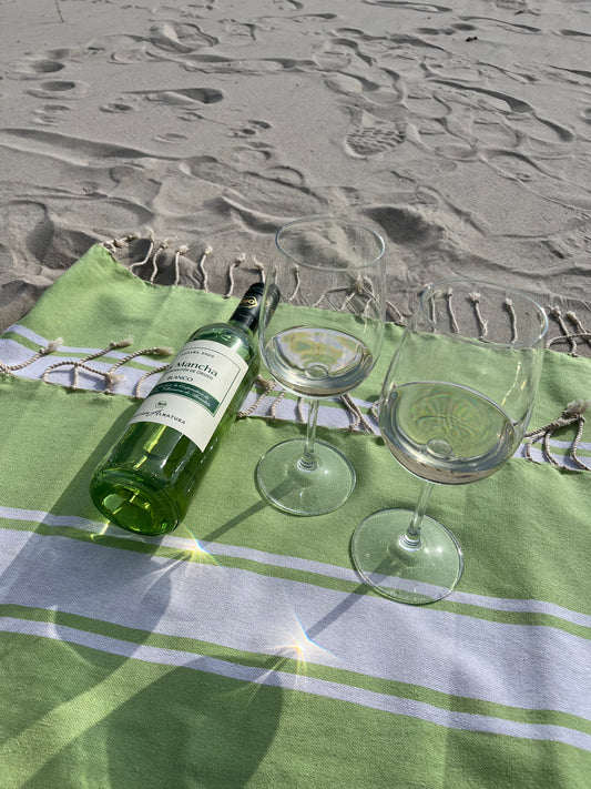 STRANDLIV Fouta Classic Lime.